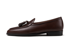 Grand Conti Tassel Loafers in Oxblood Noble Calf