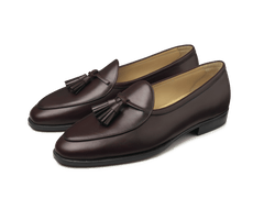 Grand Conti Tassel Loafers in Oxblood Noble Calf
