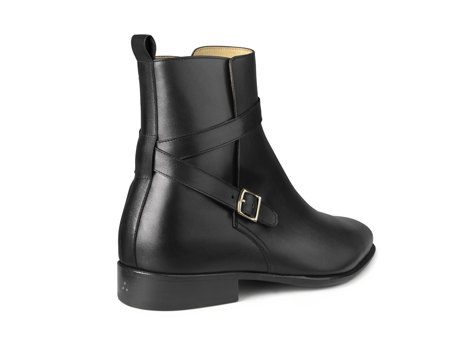 Watts Jodhpur Boots in Black Calf