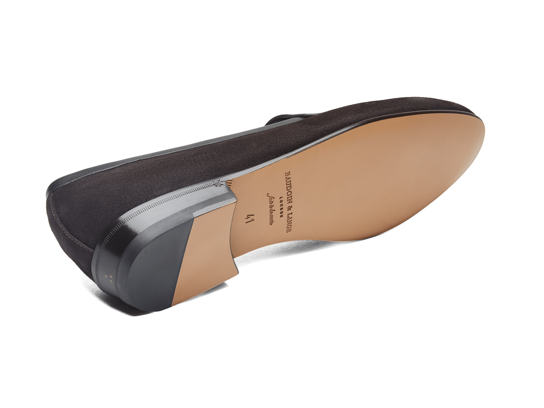 Sagan Classic Loafers in Lusitanias Dark Brown Asteria Suede