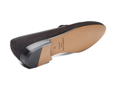 Sagan Classic Loafers in Lusitanias Dark Brown Asteria Suede