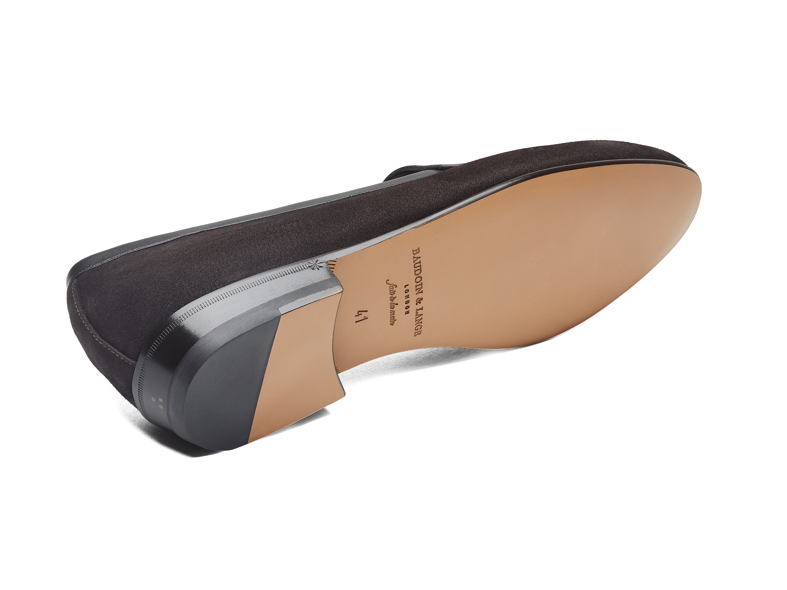 Sagan Classic Loafers in Lusitanias Dark Brown Asteria Suede