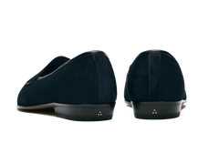 Sagan Classic Loafers in Midnight Navy Asteria Suede