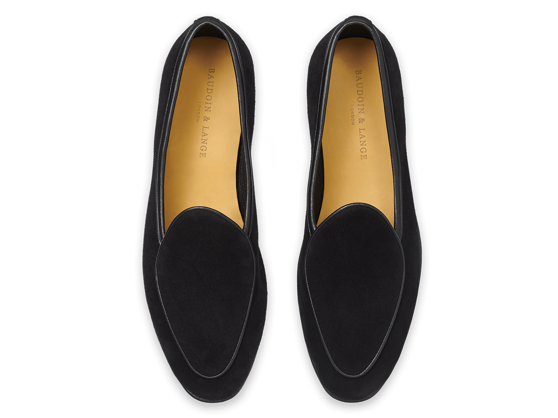 Sagan Classic Loafers in Obsidian Black Asteria Suede