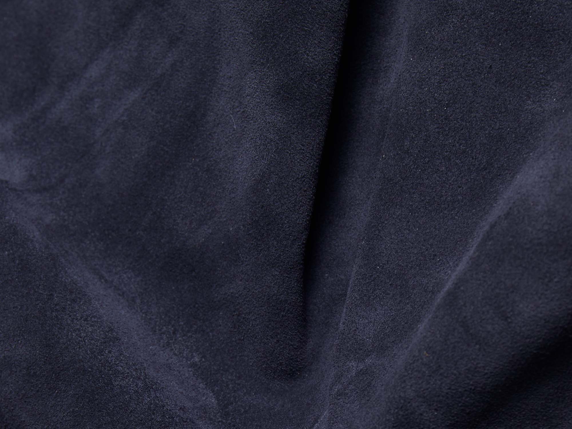 Stride Loafers in Midnight Navy Glove Suede Natural Sole