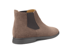 Rover Boots in Deep Taupe Suede