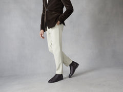 Rover Boots in Dark Brown Grain Calf with Shearling Lining