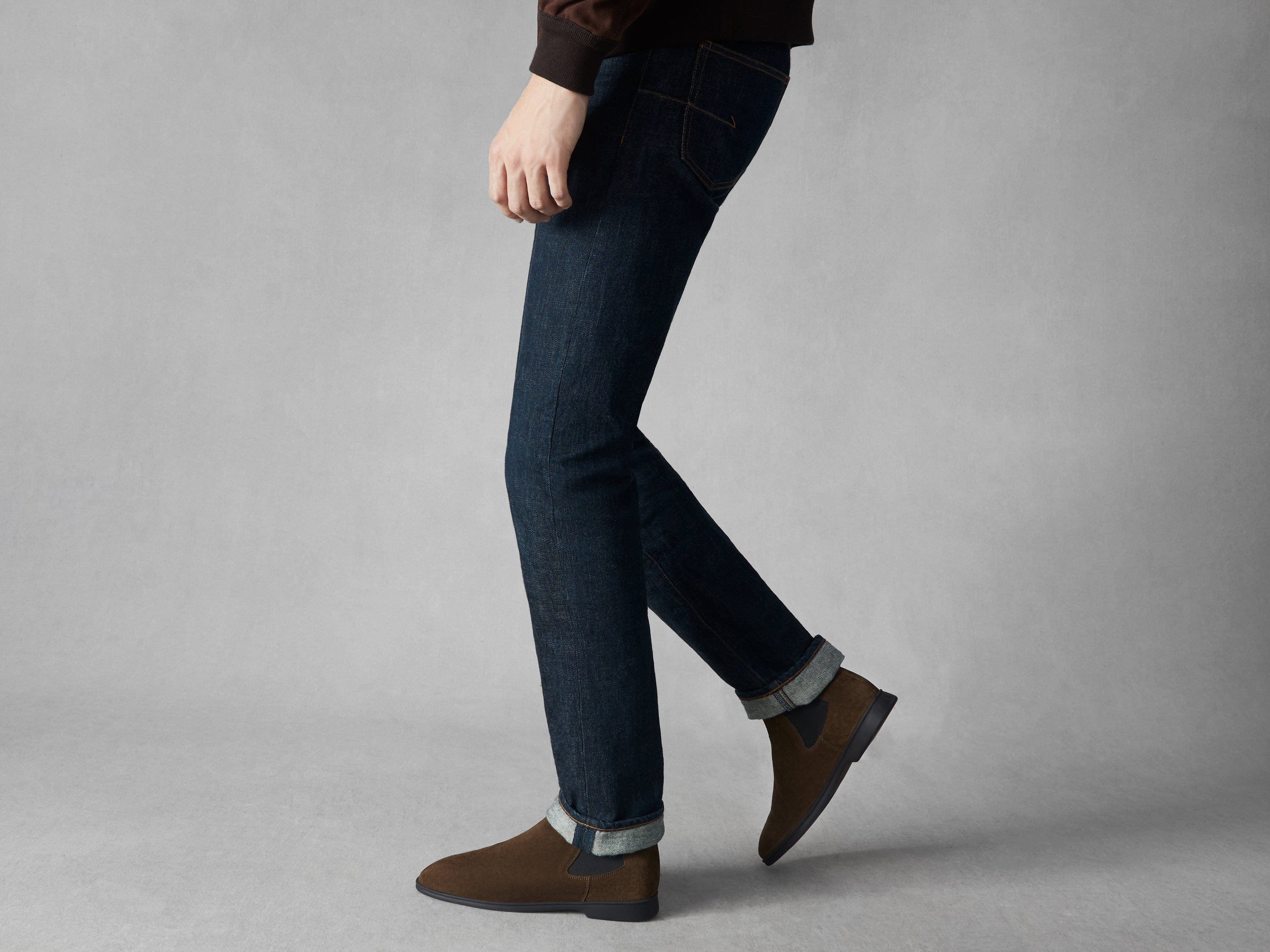 Rover Boots in Northern Green Glove Suede