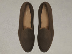 Sagan Classic Loafers in Olivine Suede