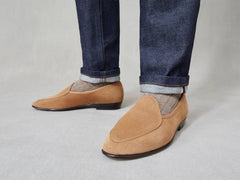 Sagan Classic Loafers in Sahara Suede