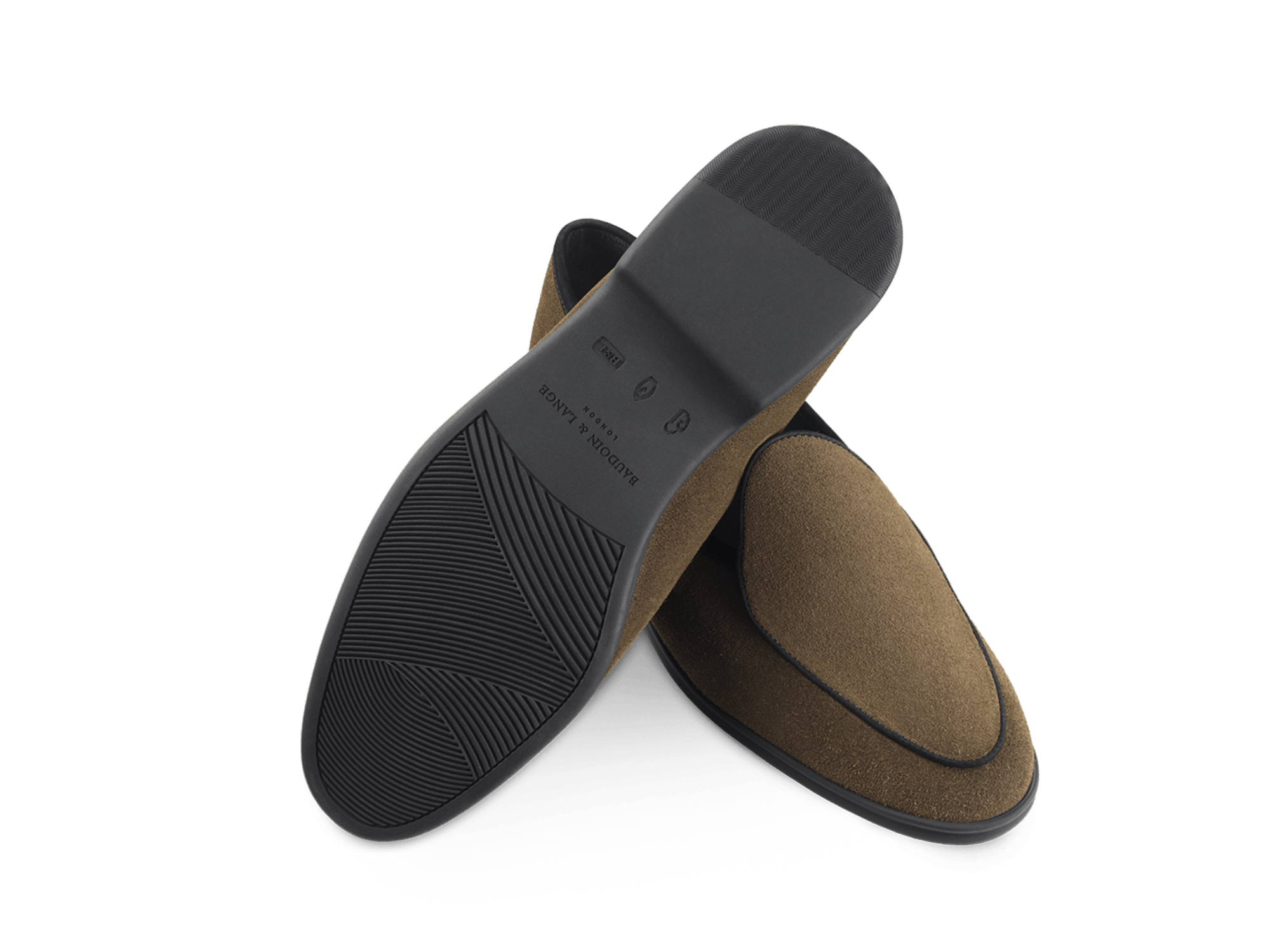 Stride Loafers in Northern Green Glove Suede Dark Sole