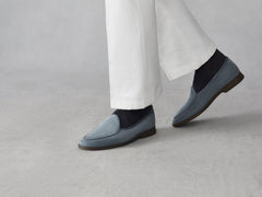 Stride Loafers in Thunder Blue Suede