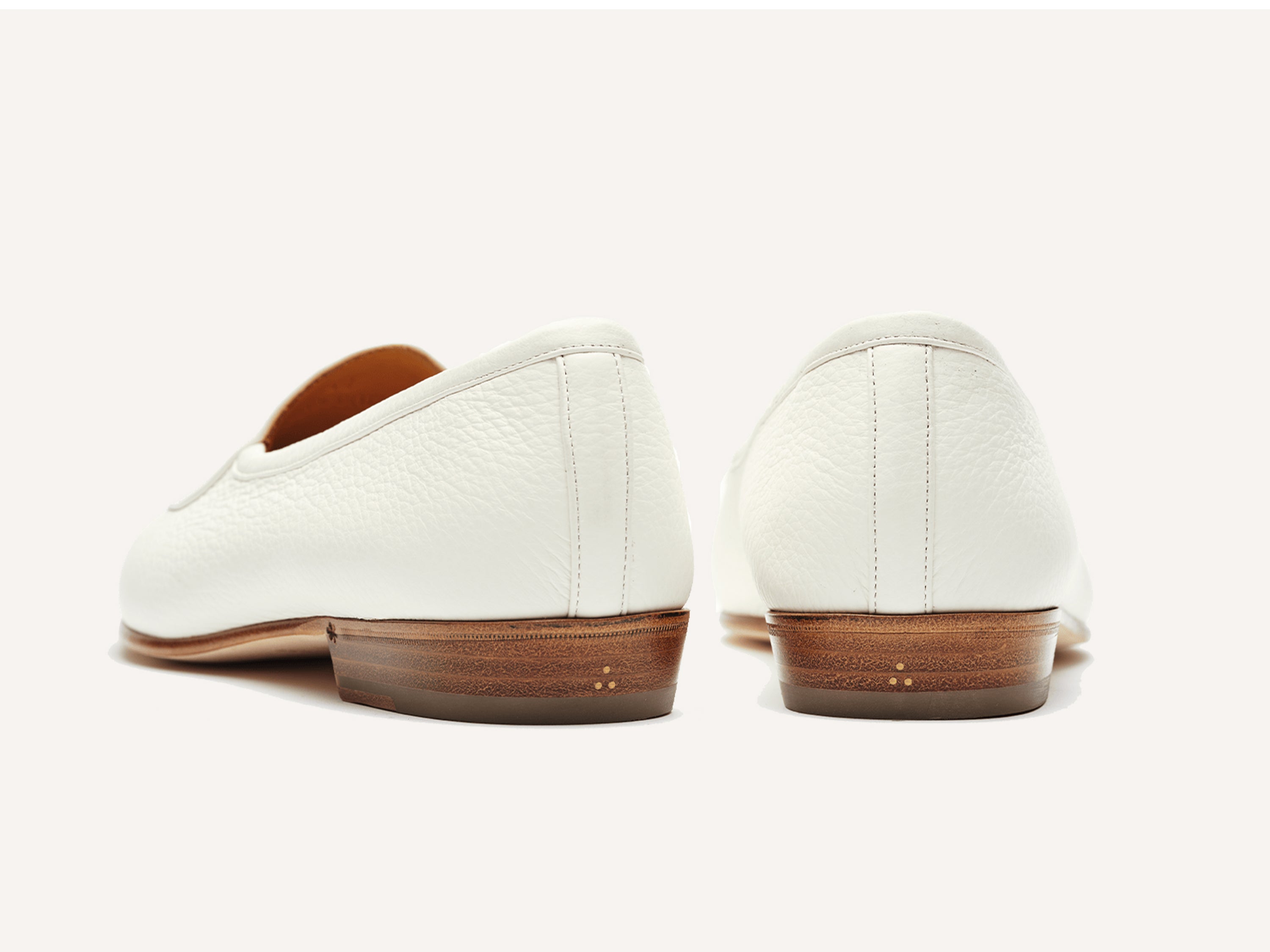 Sagan Classic in Blanc Casse Deerskin - Riviera Edition