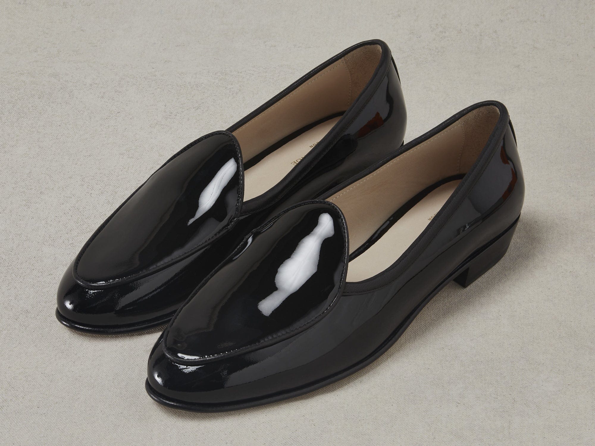 B&L x Litquidity Sagan Loafers in Black Patent