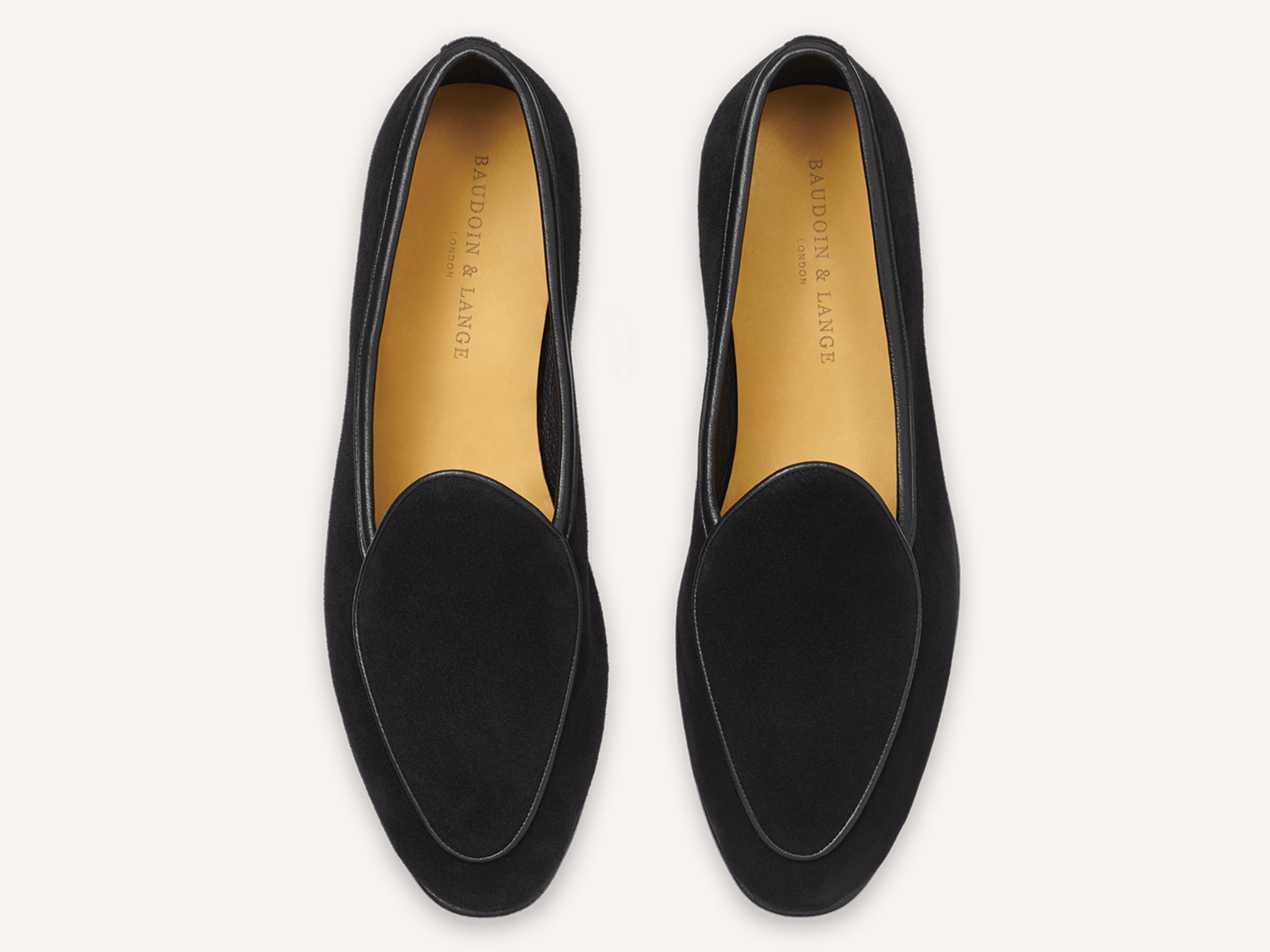 Sagan Classic Loafers in Obsidian Black Asteria Suede – Baudoin