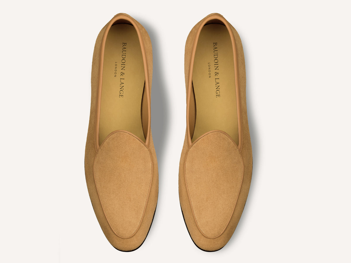 Sagan Classic Loafers in Sahara Asteria Suede