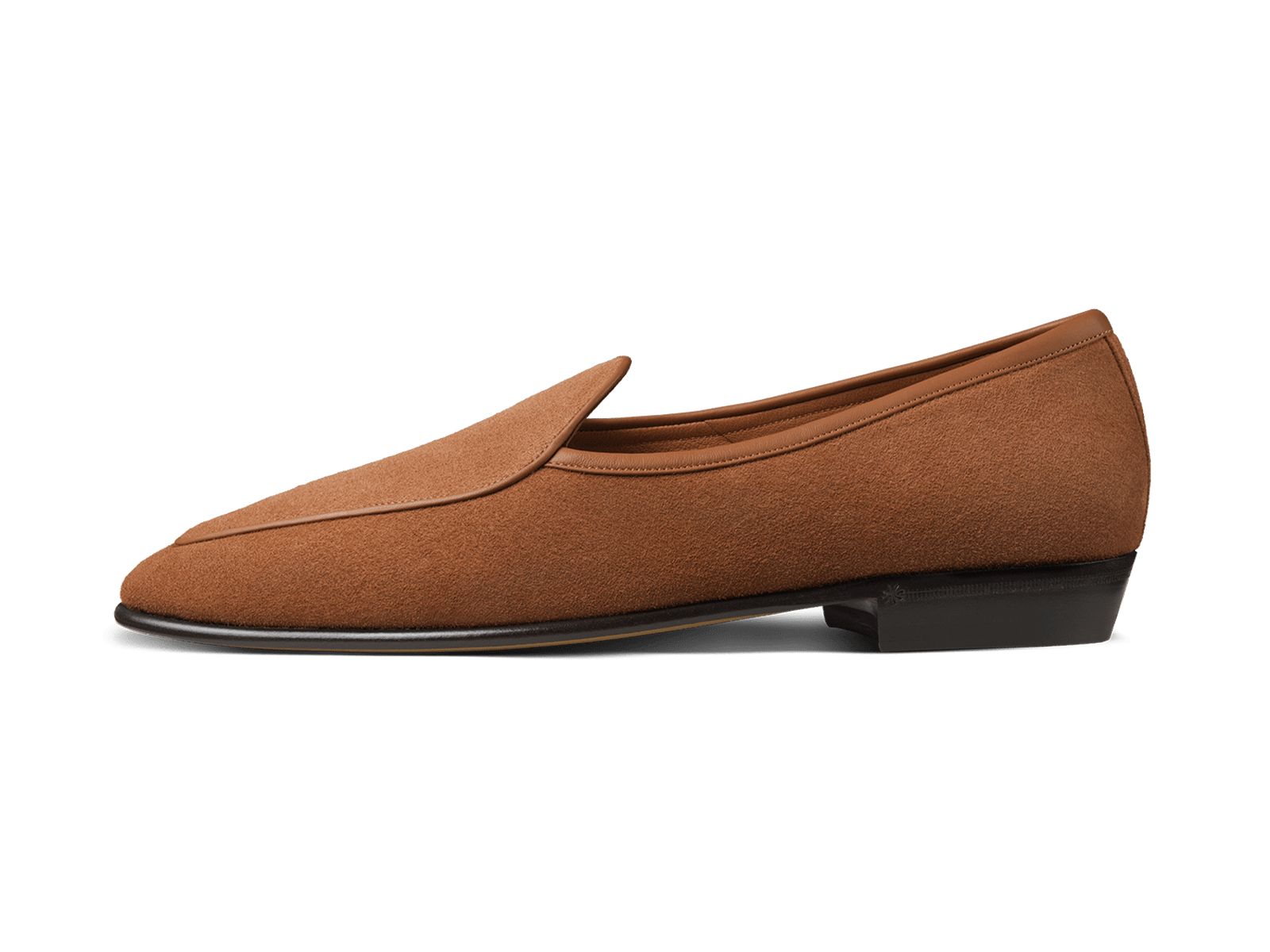 Sagan Classic Loafers in Maple Suede