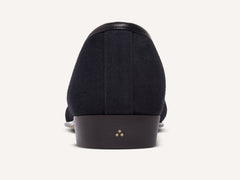 Sagan Classic Tassel Loafers in Midnight Navy Suede