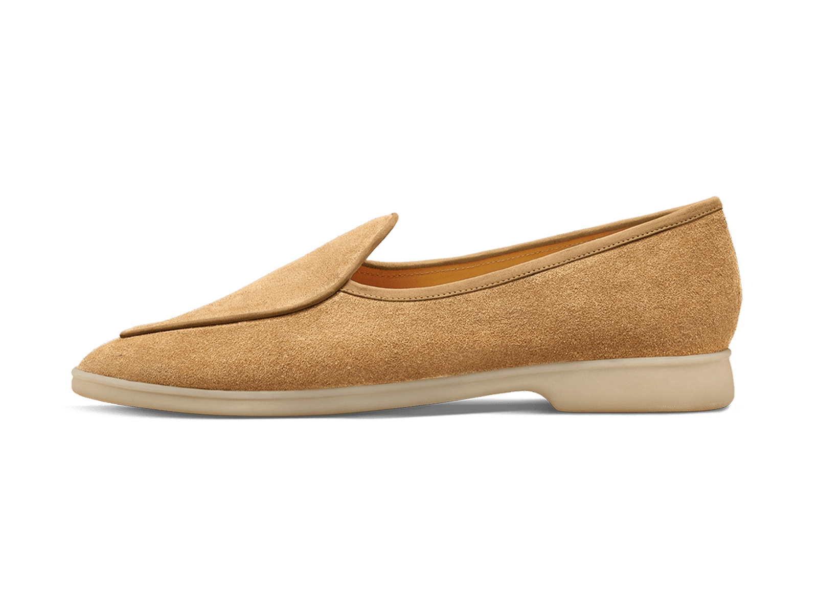 Stride Loafers in Clay Suede Natural Sole