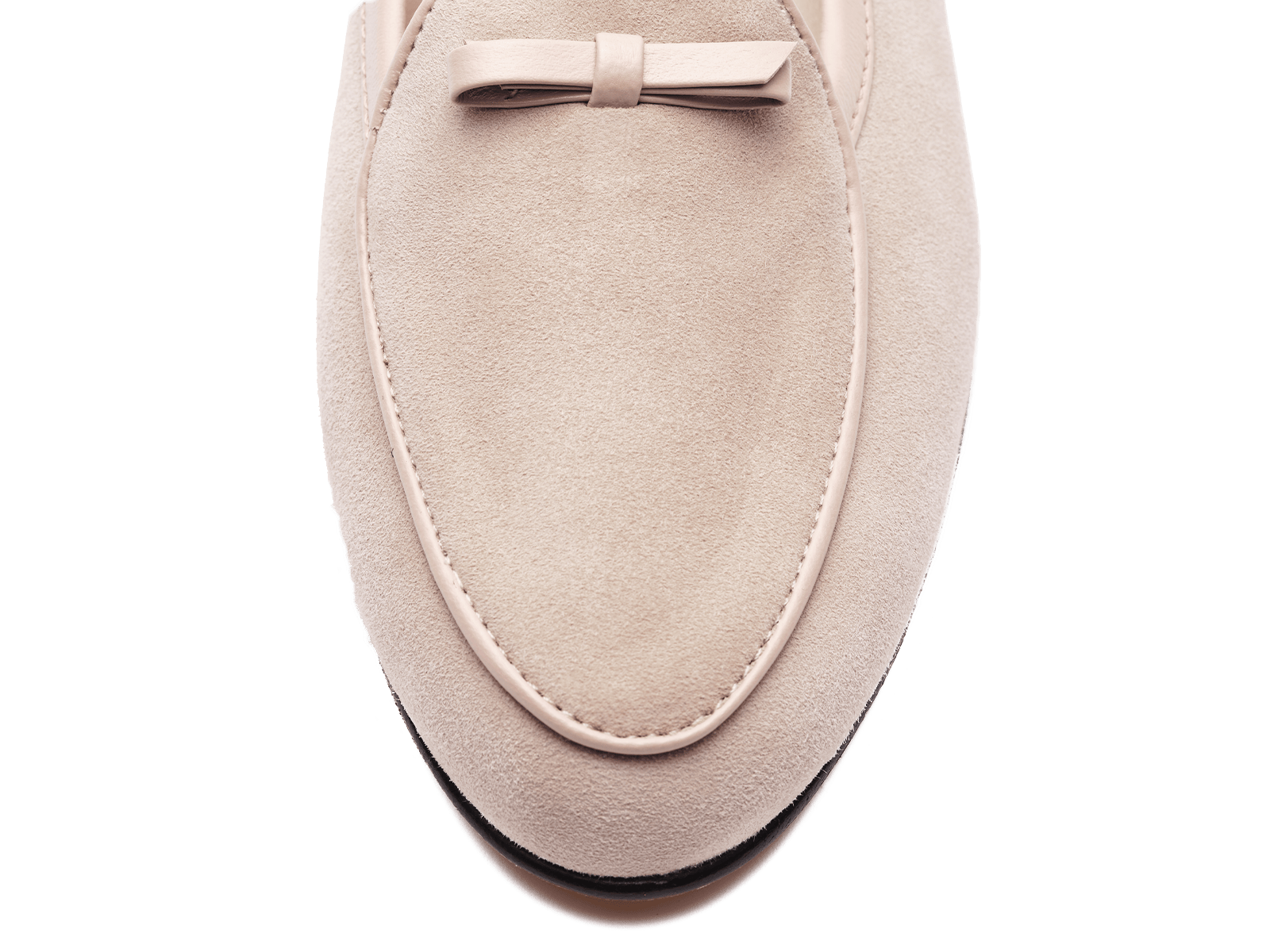 Sagan Bow in Albâtre Asteria Suede