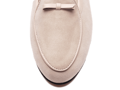 Sagan Bow in Albatre Asteria Suede