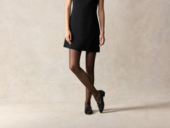 Sagan Bow in Black Asteria Suede
