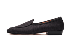 Sagan Classic in Black Madras Silk - Riviera Edition