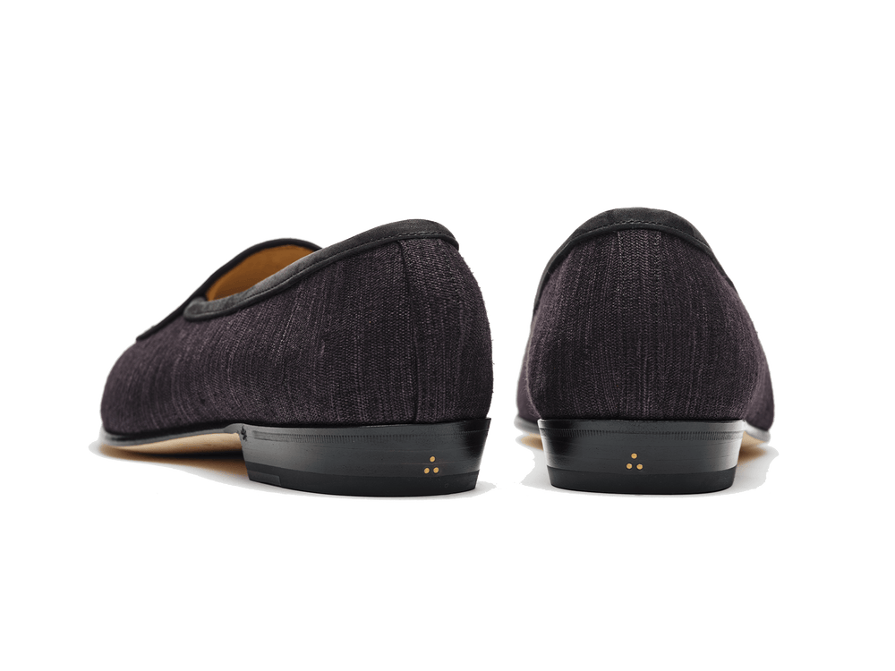 Sagan Classic in Black Madras Silk - Riviera Edition