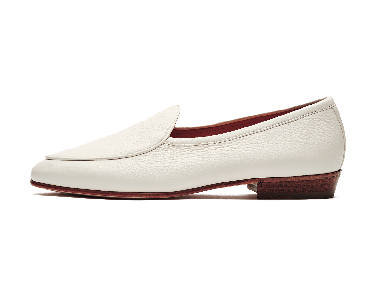 Sagan Classic in Blanc Casse Deerskin - Riviera Edition