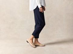 Sagan Classic Loafers in Albâtre Asteria Suede