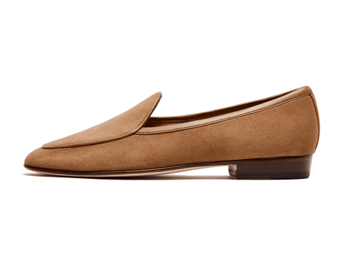 Sagan Classic Loafers in Albâtre Asteria Suede