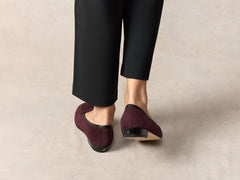 Stride Loafers in Sultan Suede Dark Sole