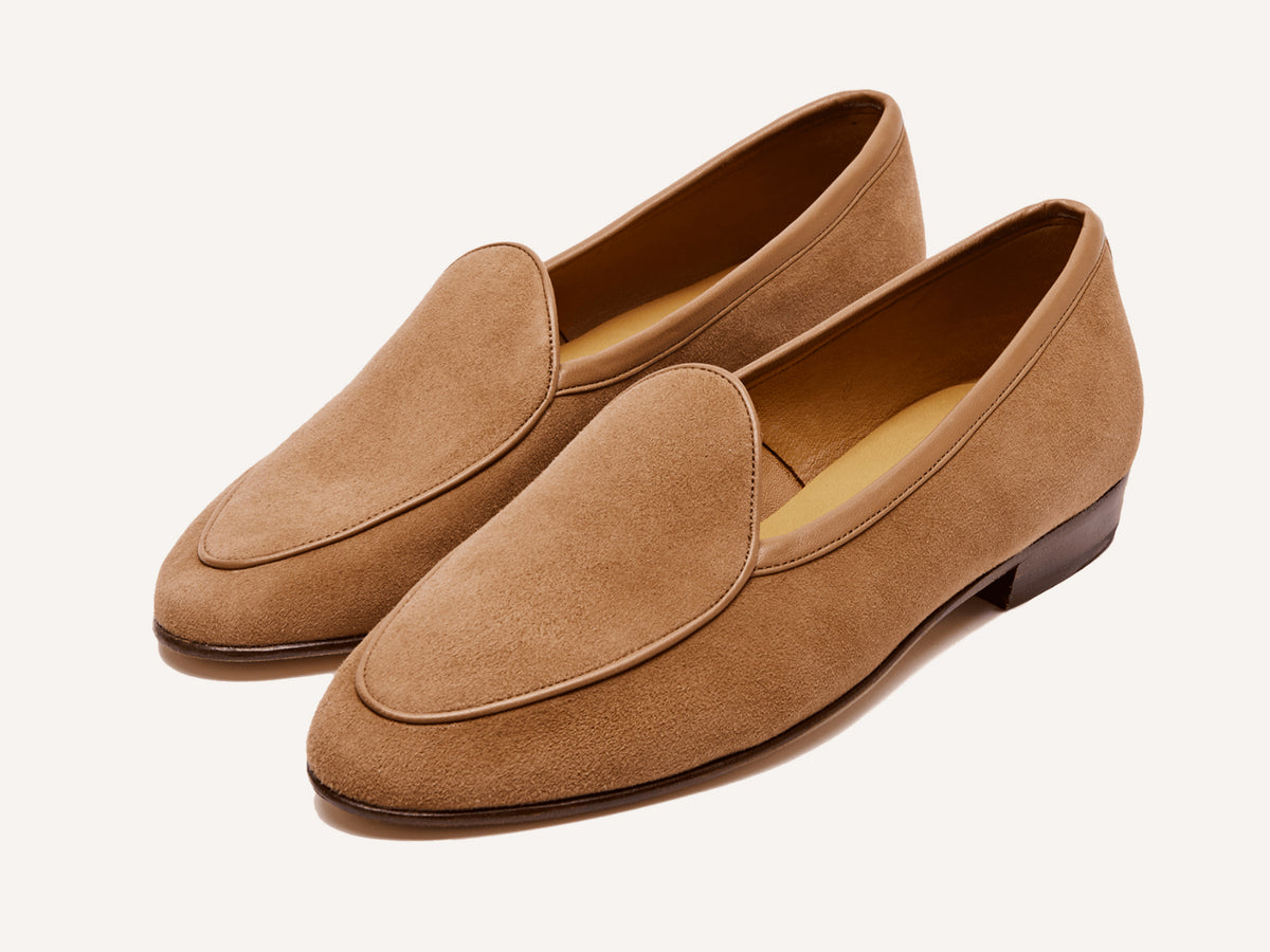 Sagan Classic Loafers in Alezan Asteria Suede