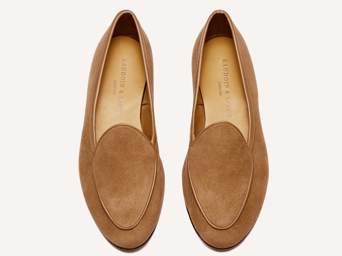 Sagan Classic Loafers in Alezan Asteria Suede
