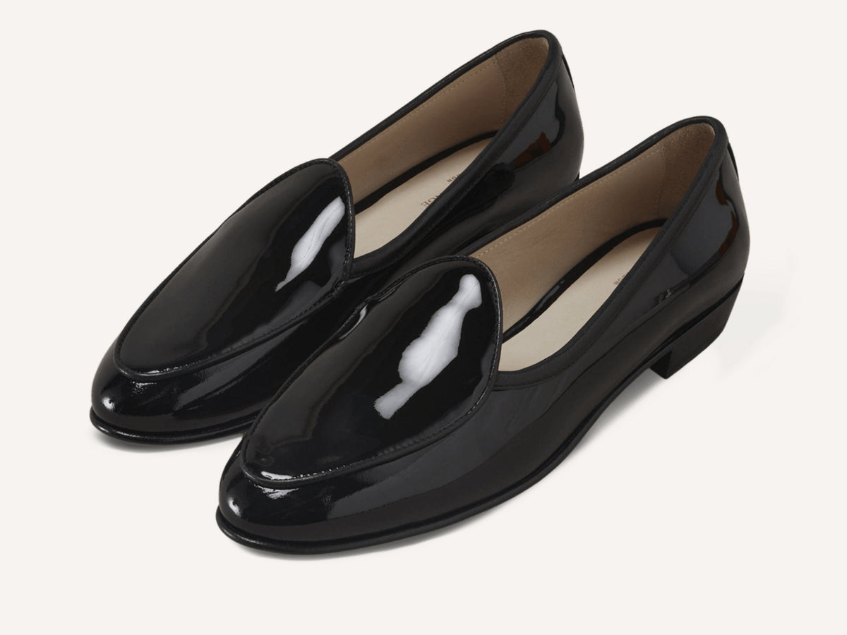 Sagan Classic Loafers in Black Patent