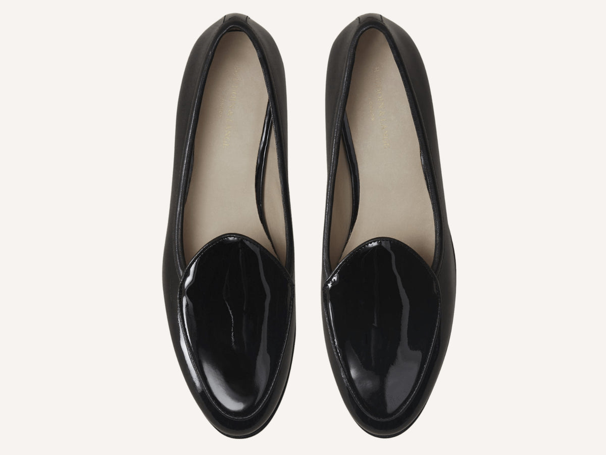Sagan Classic Loafers in Black Patent