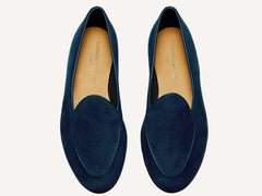 Sagan Classic Loafers in Lazuli Navy Asteria Suede
