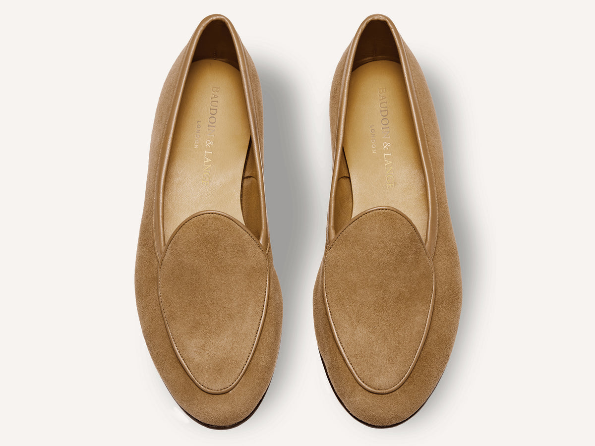 Sagan Classic Loafers in Sahara Asteria Suede