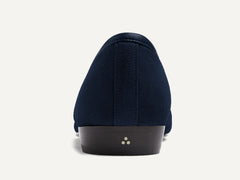 Sagan Classic Tassel Loafers in Midnight Navy Asteria Suede