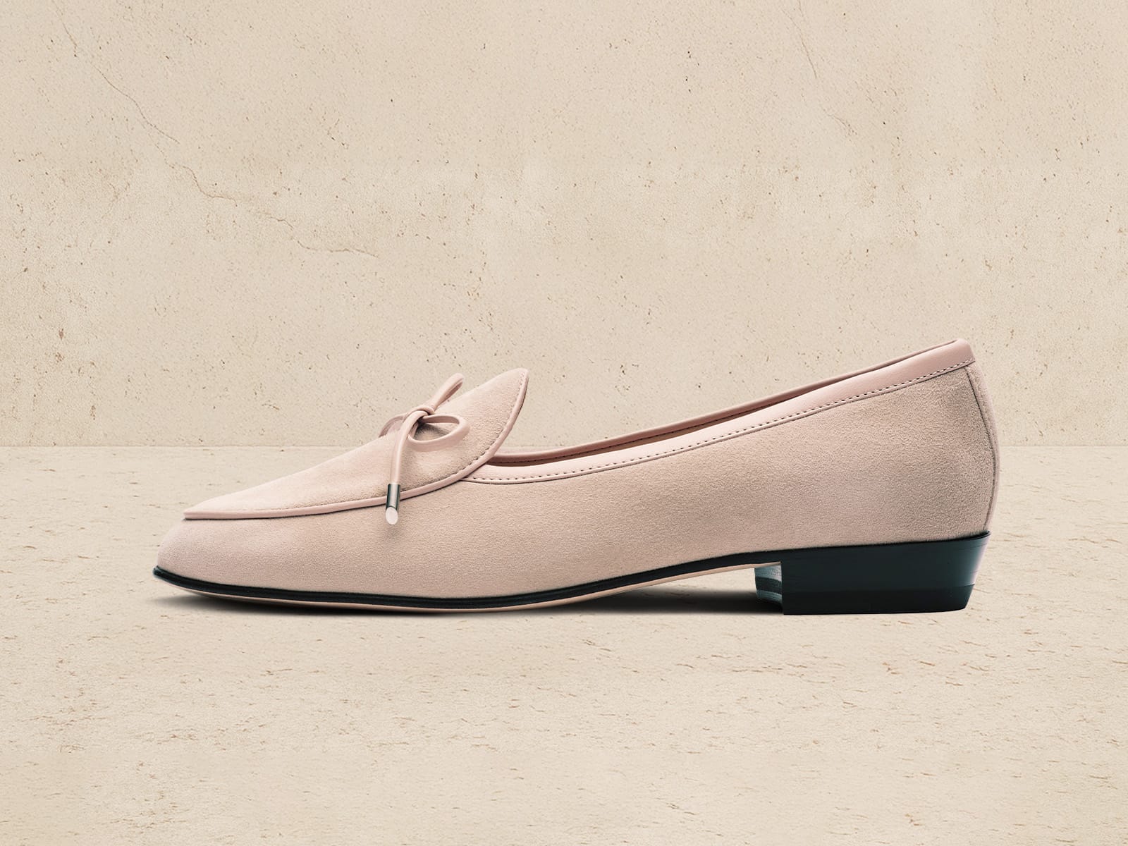 Sagan String Charm in Albâtre Asteria Suede