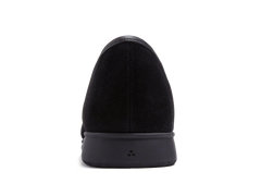 Stride Loafers in Black Glove Suede Dark Sole