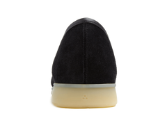 Stride Loafers in Black Glove Suede Natural Sole
