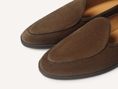 Stride Loafers in Northern Green Glove Suede Dark Sole