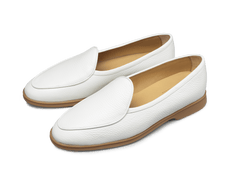 Stride Loafers in Blanc Casse Deerskin Caramel Sole