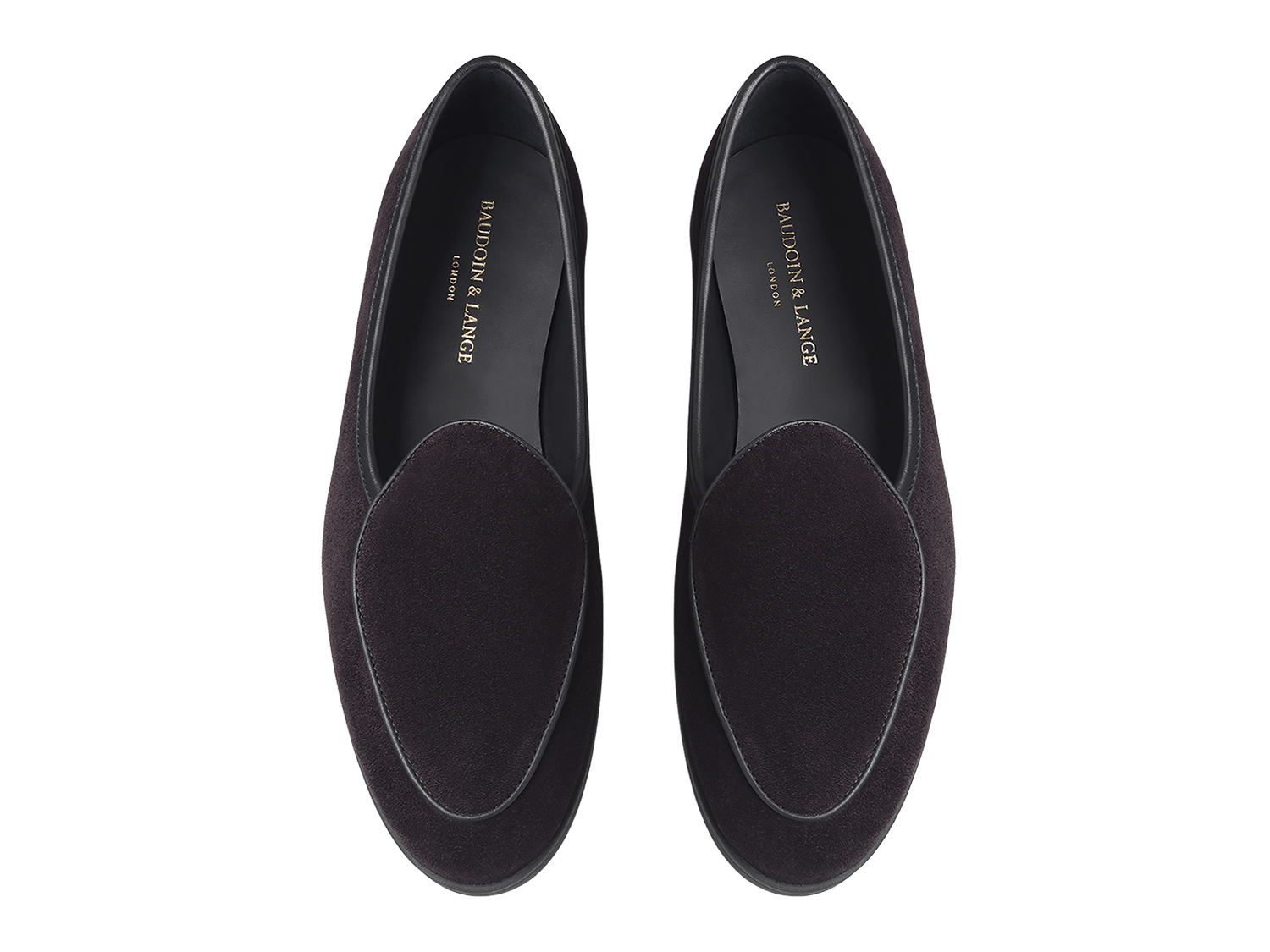 Stride Loafers in Cedre Noir Glove Suede Dark Sole