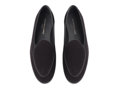 Stride Loafers in Cedre Noir Glove Suede Dark Sole