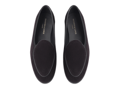Stride Loafers in Cedre Noir Suede Dark Sole