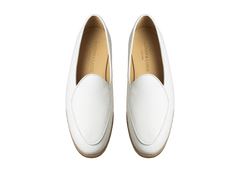 Stride Loafers in Blanc Casse Deerskin Caramel Sole