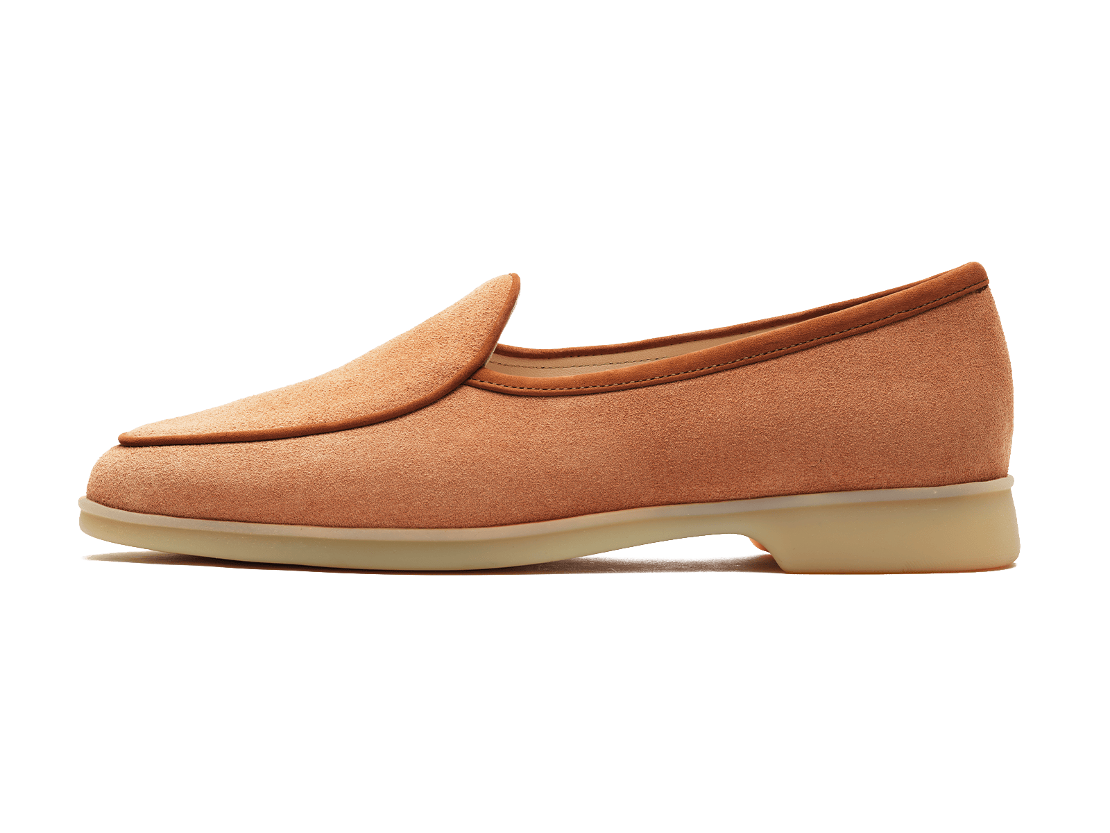 Stride Loafers in Casaque Suede Natural Sole
