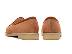 Stride Loafers in Casaque Suede Natural Sole
